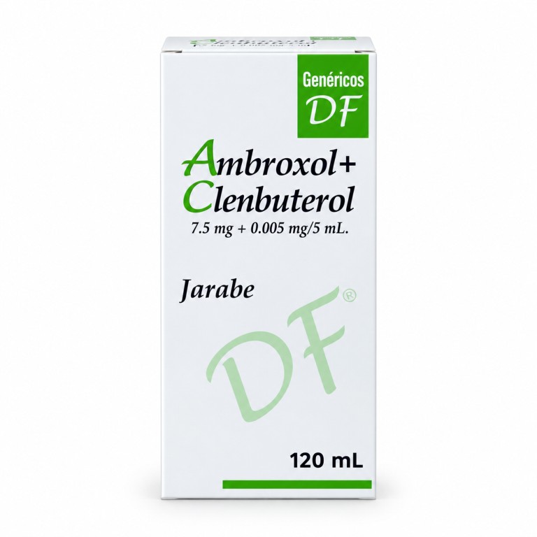 Jarabe Ambroxol+ Clenbuterol (Frasco x120ml) DF