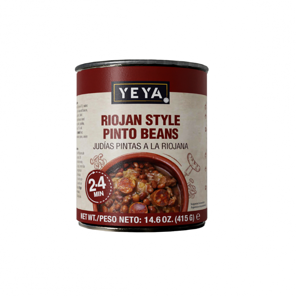 Judías pintas a la riojana Yeya (415 g / 14.64 oz)