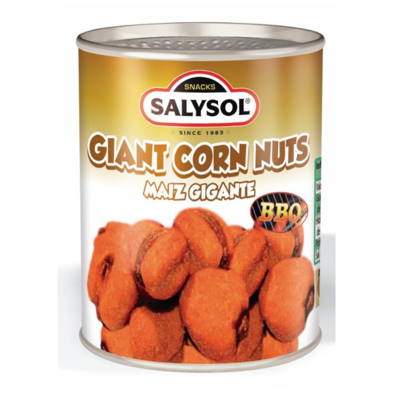 LATA MAIZ GIGANTE BBQ 30G SALYSOL