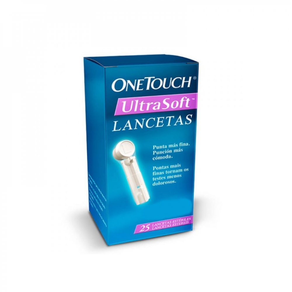 Lancetas estériles OneTouch (25 U)