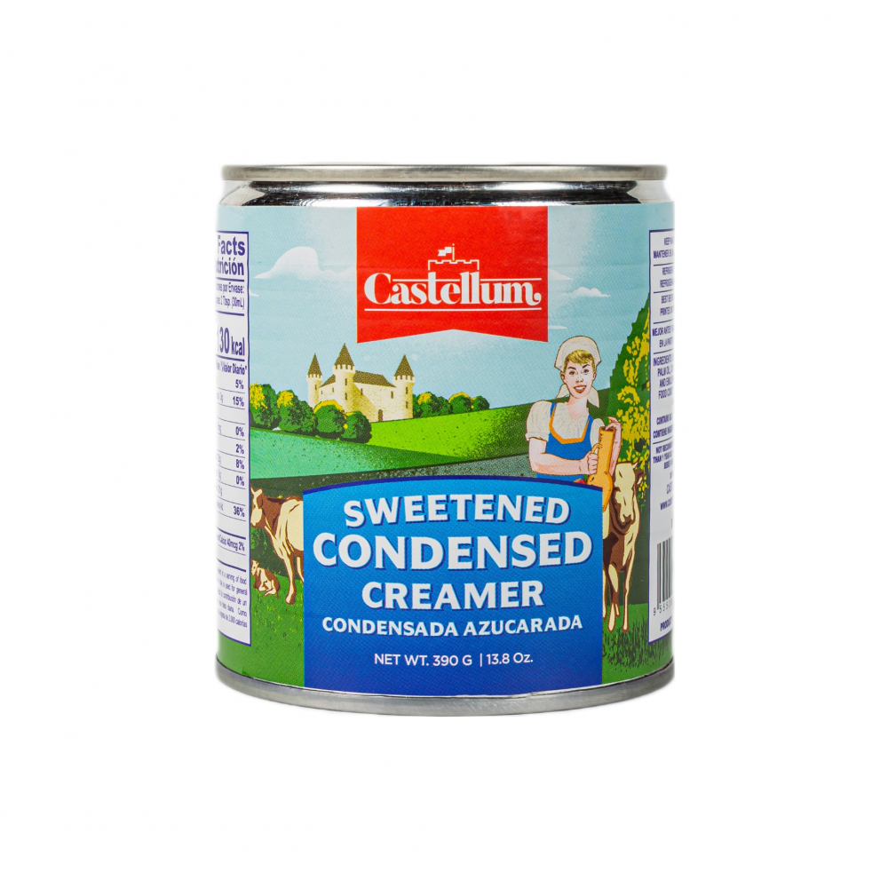 Leche condensada azucarada Castellum (390 g / 13.8 oz)