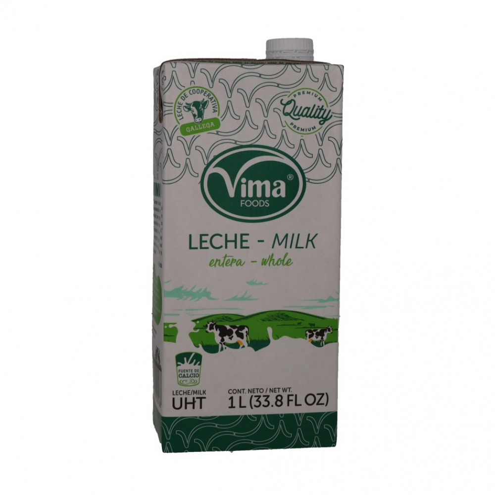 Leche entera Vima Foods (1 L)