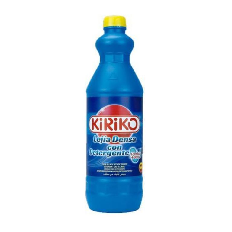 Lejía Densa Azul con Detergente (1500 ml) KIRIKO