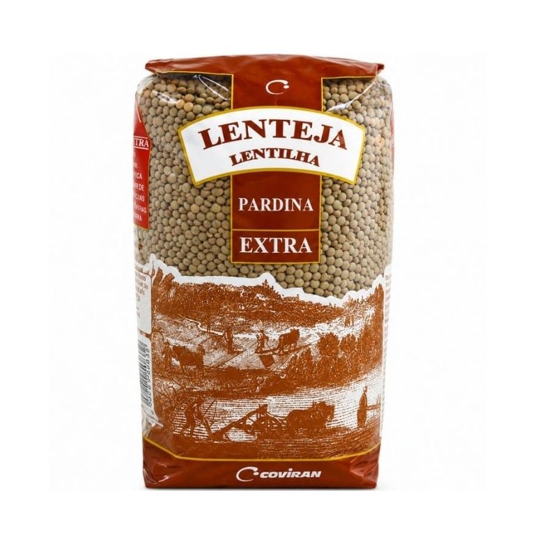 Lenteja Pardina Calidad Extra (1 kg) COVIRÁN