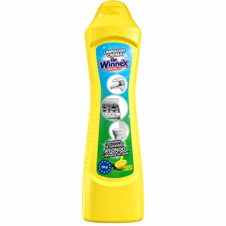 Limpiador en Crema Fragancia de Limón (750g) WINNEX