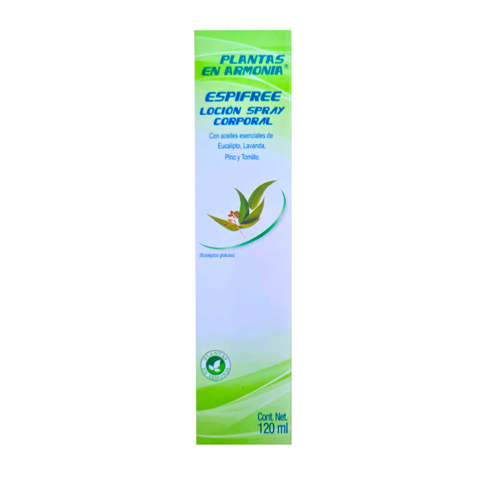 Loción corporal en spray Espifree (120 ml / 4.05 oz fl)