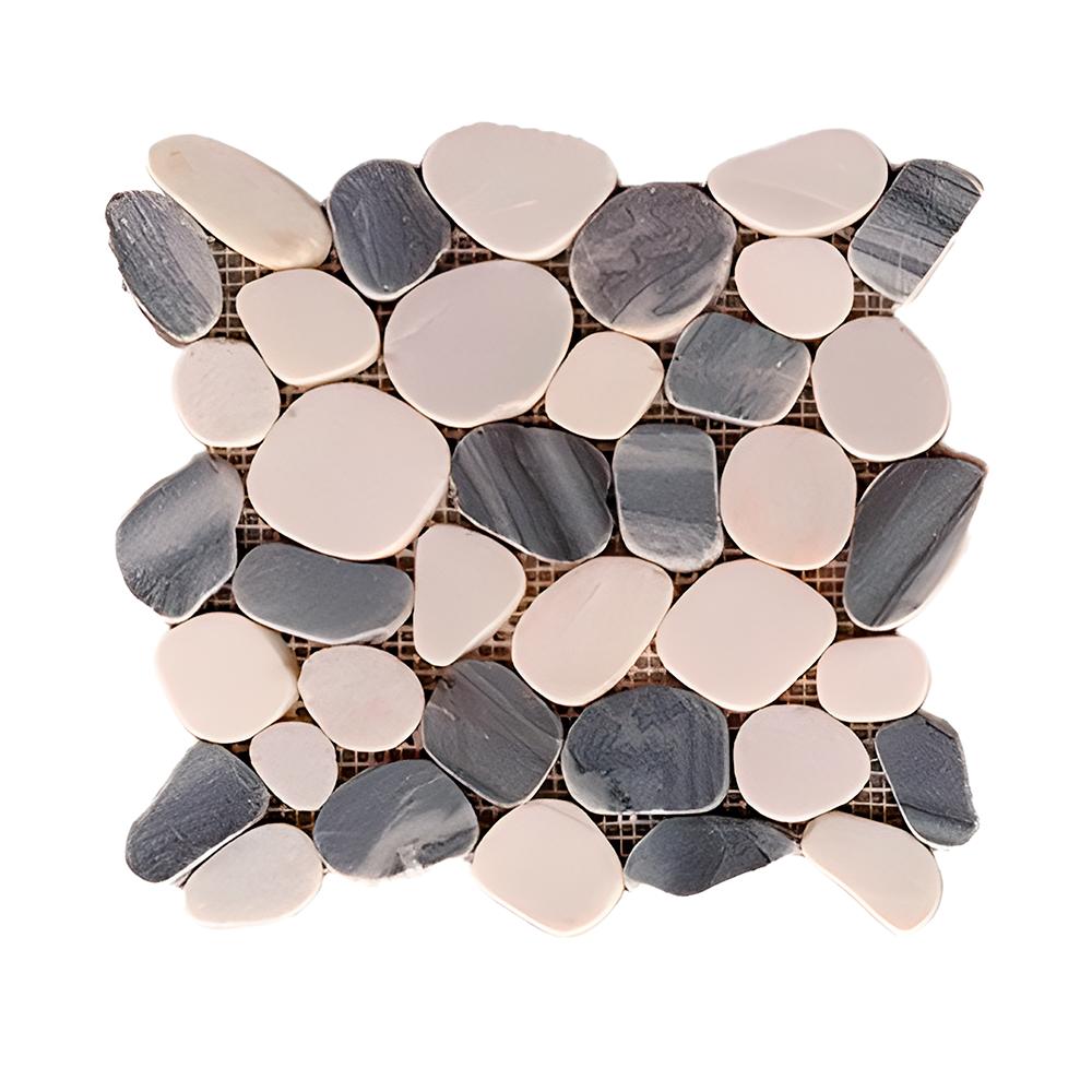 Losas - Mosaico Montana Grey 27 x 27 cm – piedra natural Zeric (10 U)
