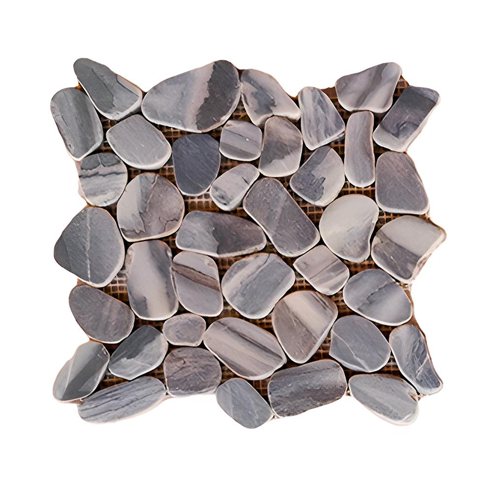 Losas - Mosaico Nami Grey 27 x 27 cm – piedra natural Zeric (10 U)