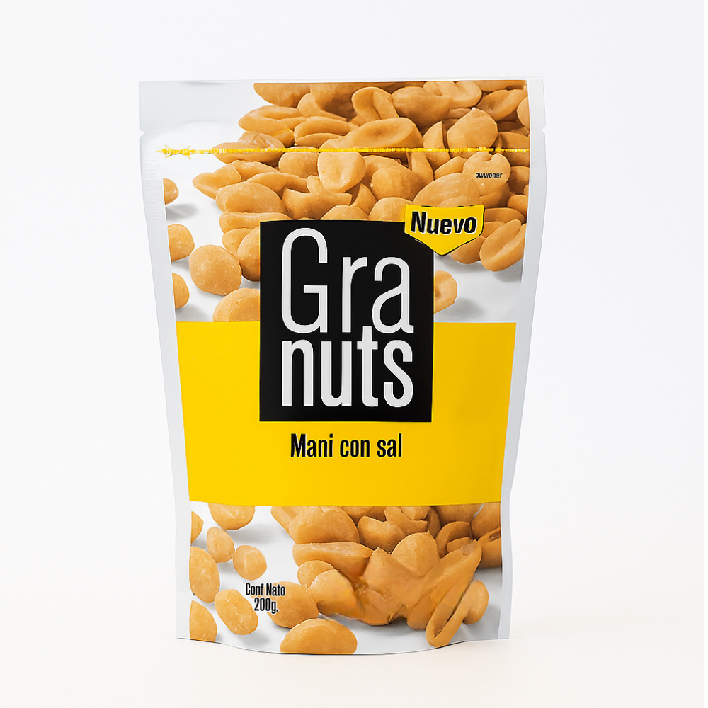 Maní con sal Granuts (200 g / 7.05 oz)