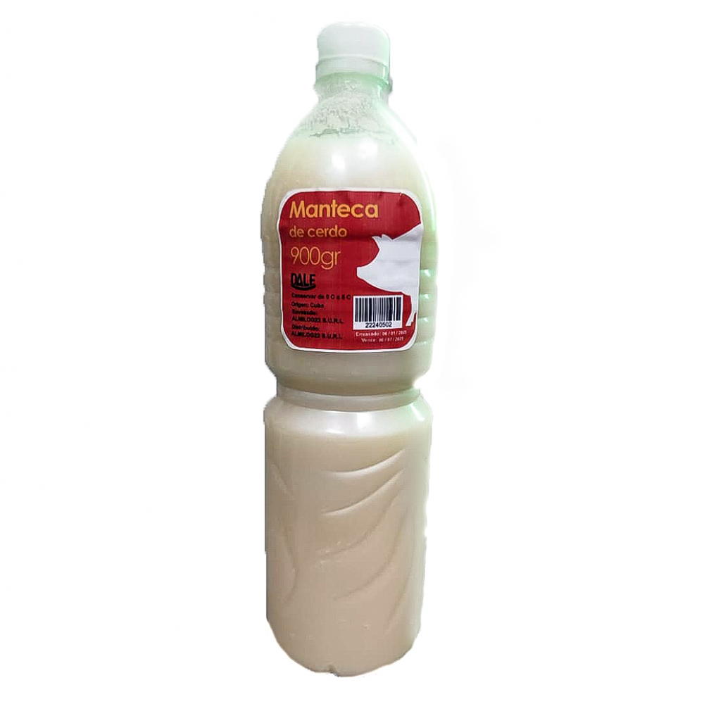 Manteca de cerdo Dale (900 g / 1.98 lb)