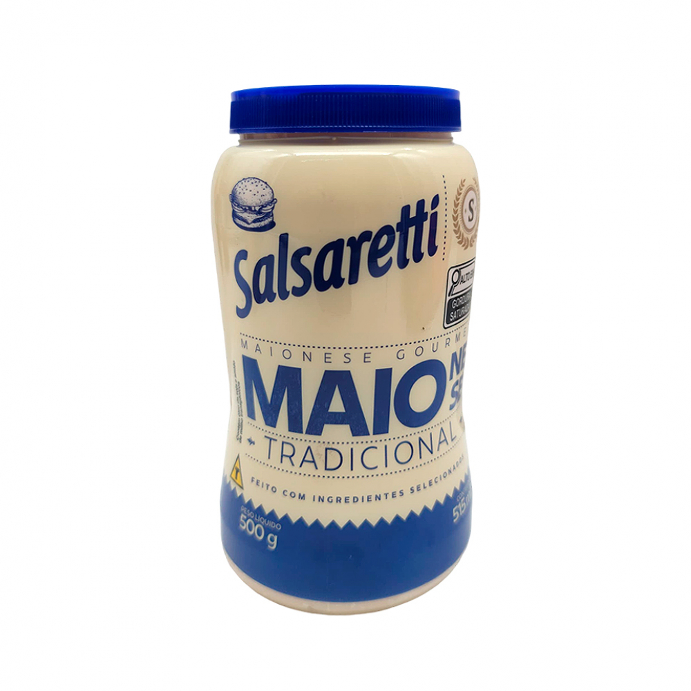 Mayonesa tradicional Salsaretti (500 g / 1.10 lb)