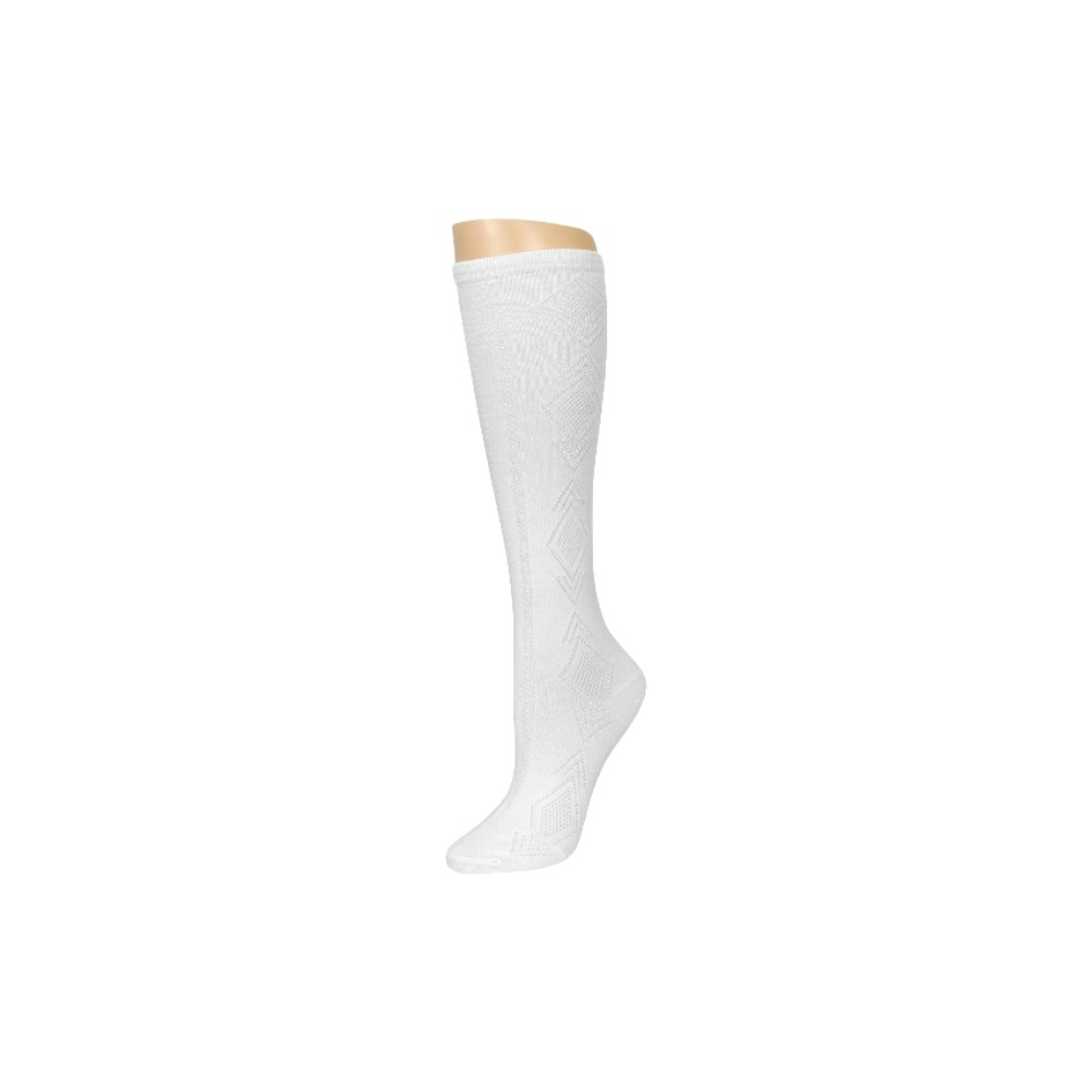 Medias escolares blancas hasta la rodilla