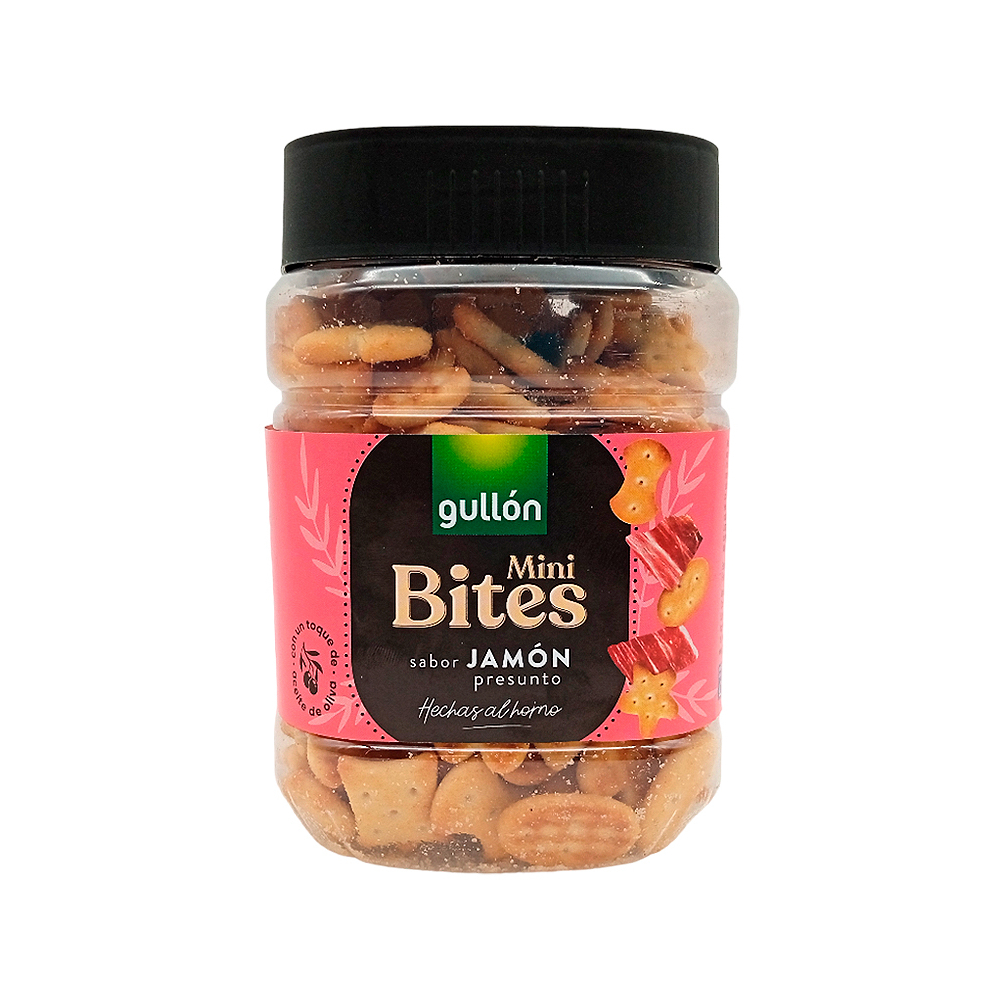 Mini galletas sabor jamón Gullón (250 g / 8.81 oz)