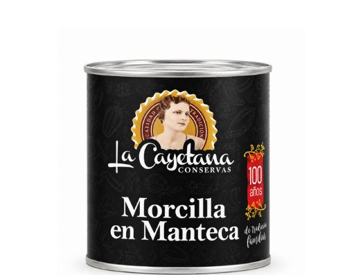 Morcilla en Manteca (640 gr) LA CAYETANA