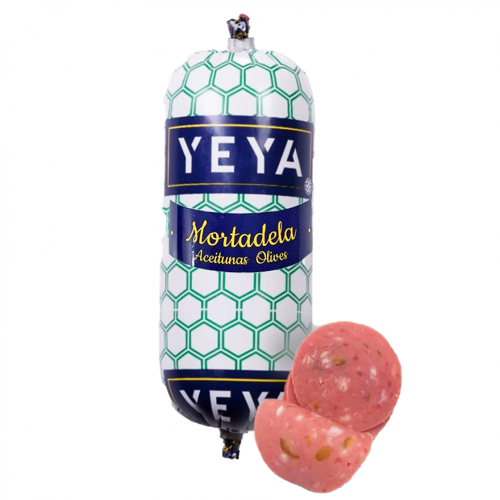 Mortadela con aceitunas Yeya (500 g / 1.10 lb)