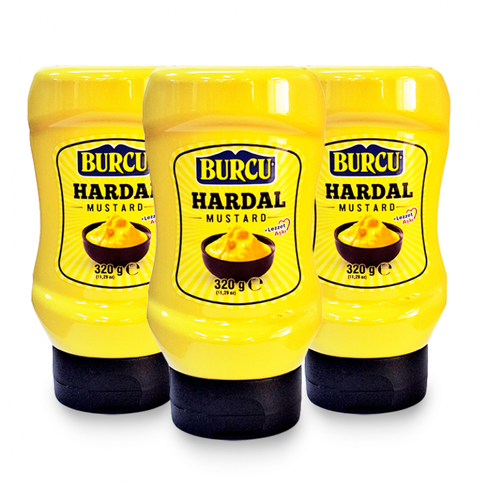 Mostaza Burcu (3 x 320 g / 11.28 oz)