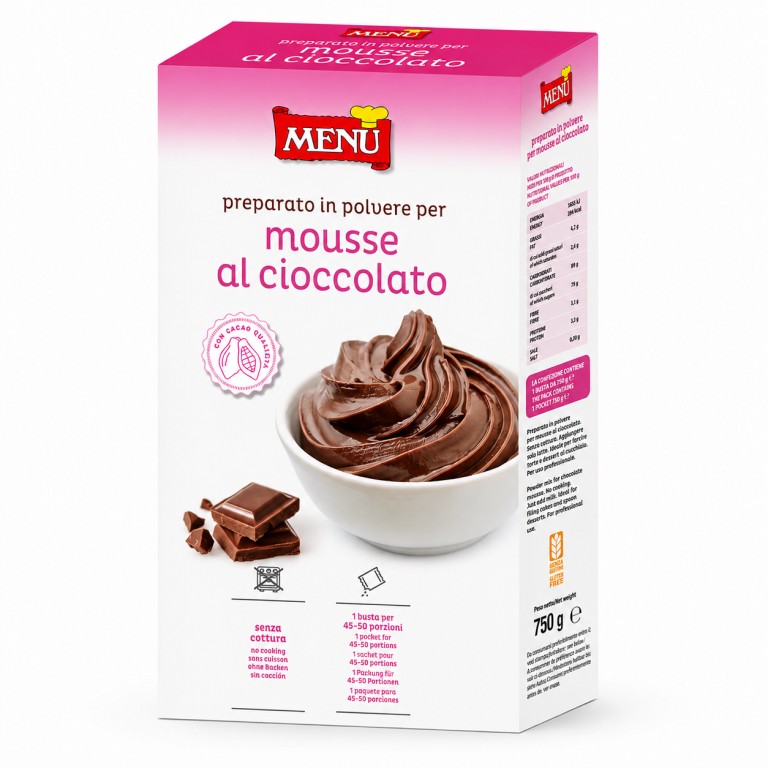 Mousse de Chocolate (750g) MENU