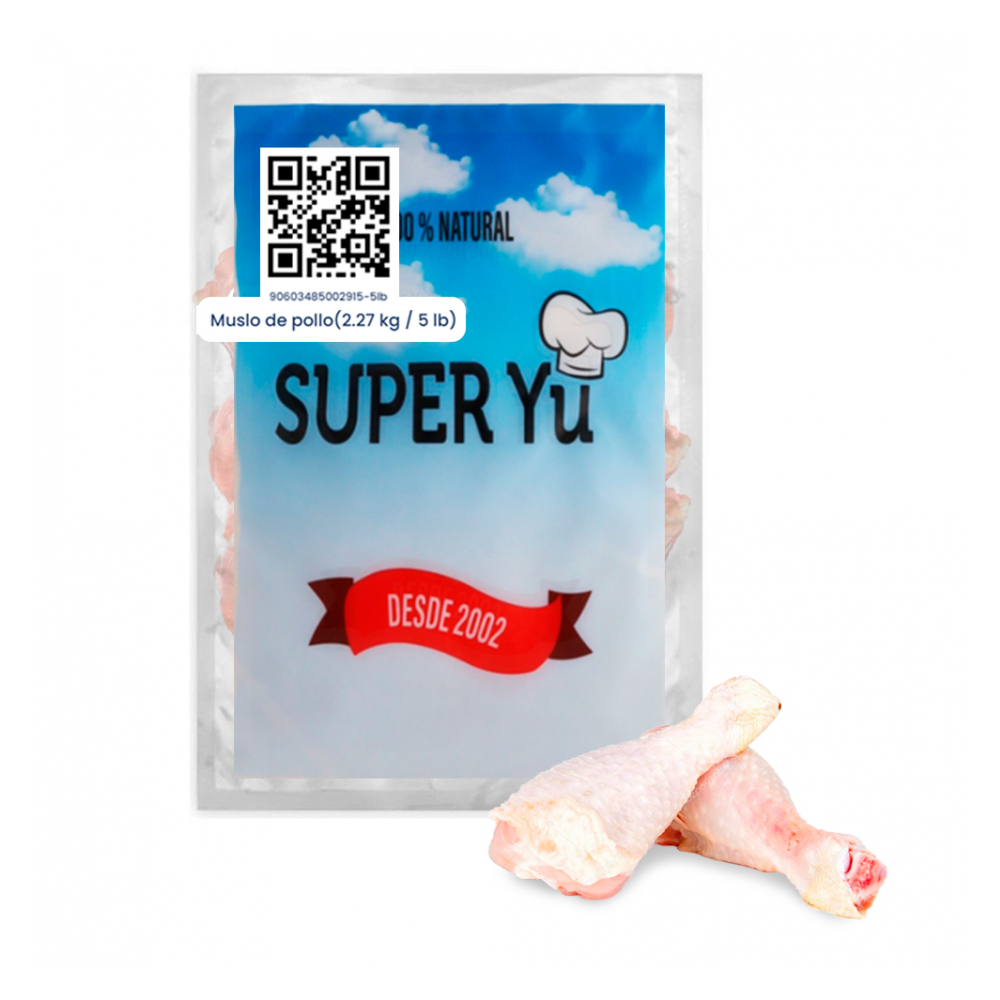 Muslo de pollo (2.27 kg / 5 lb)