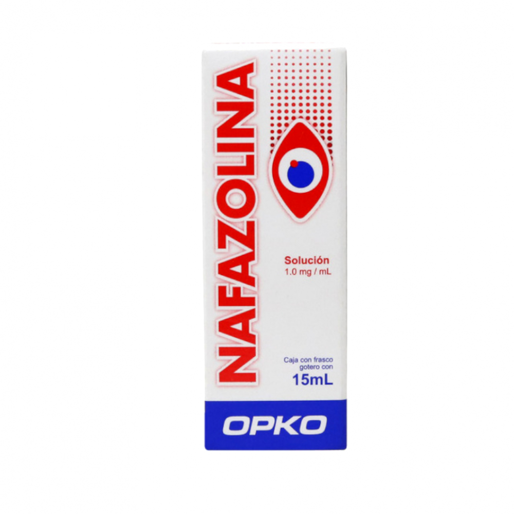 Nafazolina solución 1.0 mg/ml Opko (15 ml)