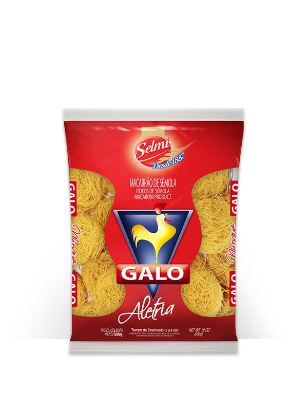 PASTA ALETRIA (FIDEOS) 500G GALO