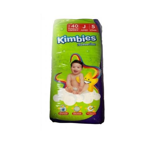 Pañales Desechables Jumbo (40 piezas) KIMBIES