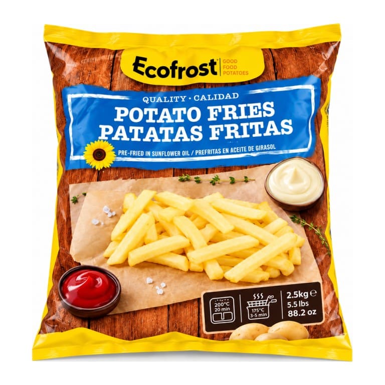 Papas Prefritas (2.5kg) ECOFROST
