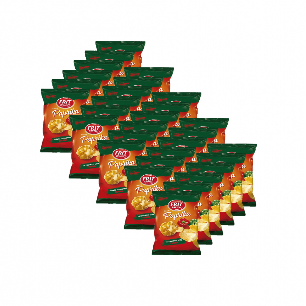 Papas fritas pimentón (30 x 38 g / 1.34 oz)