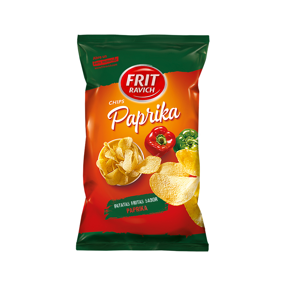 Papas fritas sabor paprika (125 g / 4.4 oz)