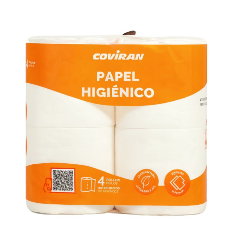 Papel Higiénico (4u) COVIRAN