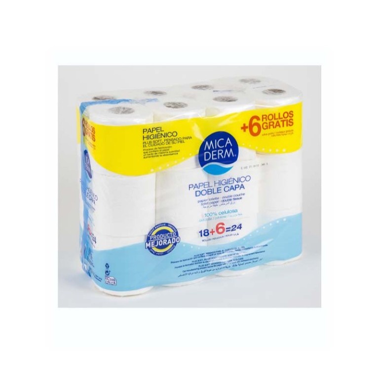 Papel Higiénico Doble Capa (24u) MICADERM