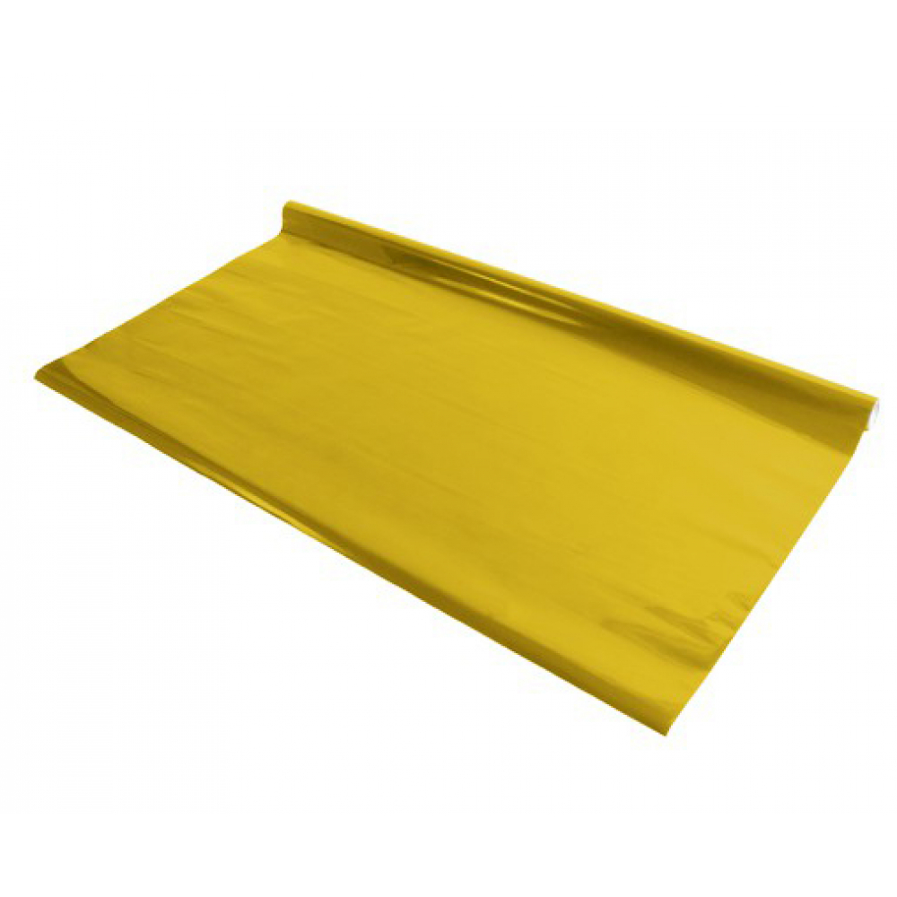 Papel de regalo color oro metalizado 70 cm x 100 cm