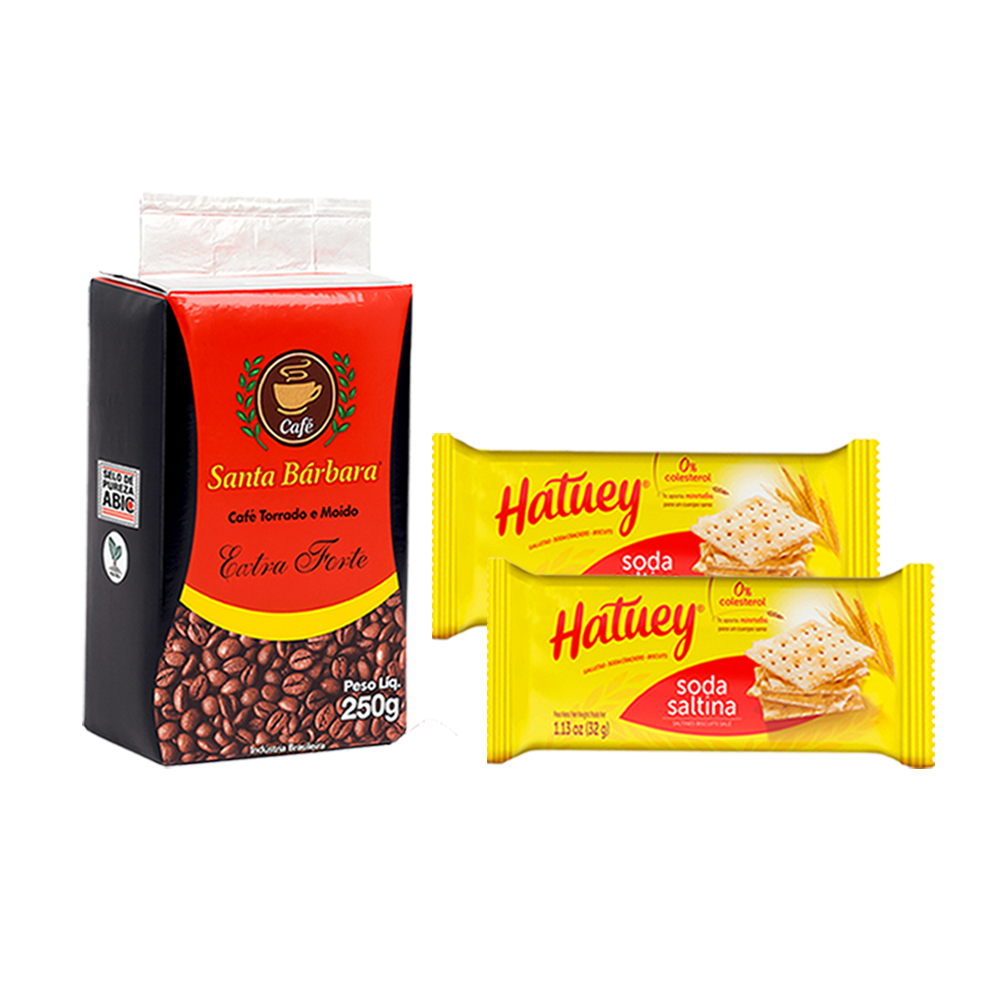 Para compartir: Galletas saltinas + Café Santa Bárbara