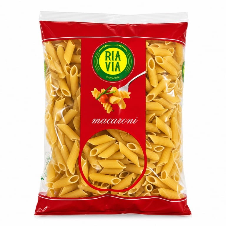 Pasta Penne Rigate (500 gr) RIA VIA