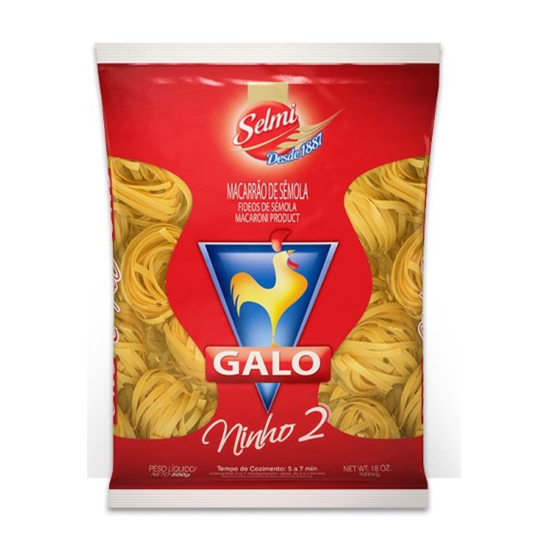 Pasta Tallarines Nido Galo (500 g)