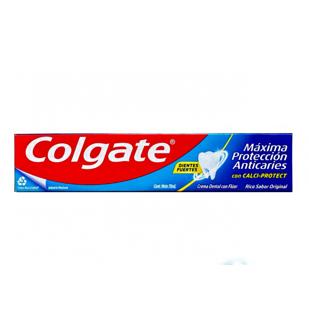 Pasta de dientes máxima protección anticaries Colgate (50 ml)
