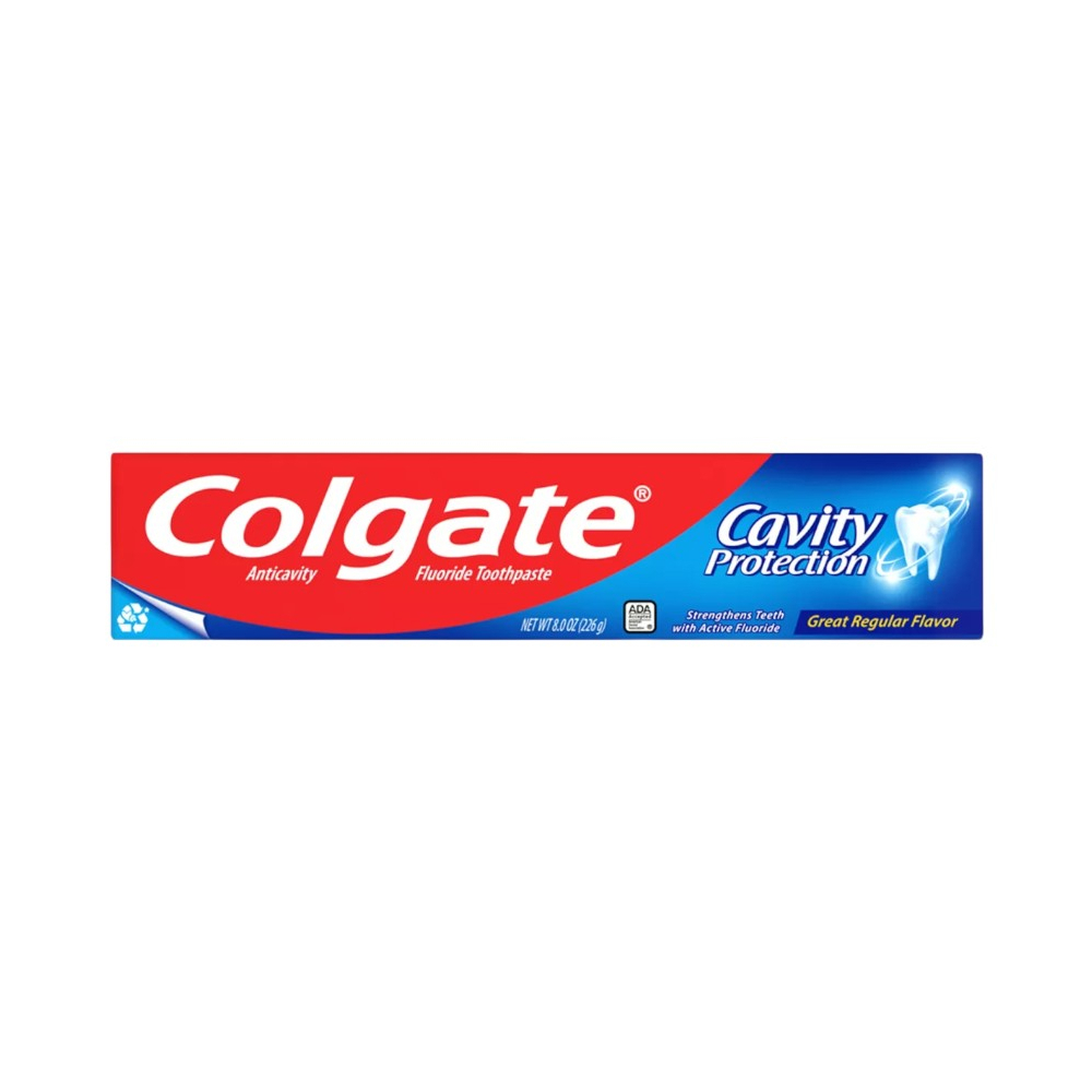 Pasta de dientes protección contra caries sabor regular Colgate (226 g / 8 oz)