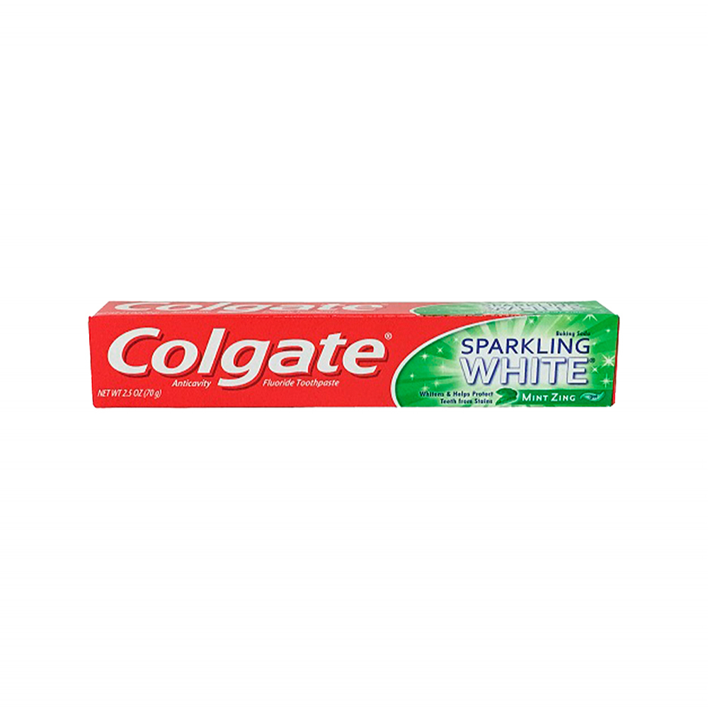 Pasta dental blanco brillante Colgate (70 g / 2.5 oz)