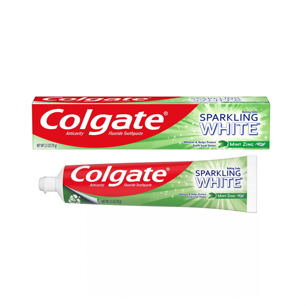 Pasta dental sabor menta zing Sparkling White Colgate (70 g / 2.46 oz)
