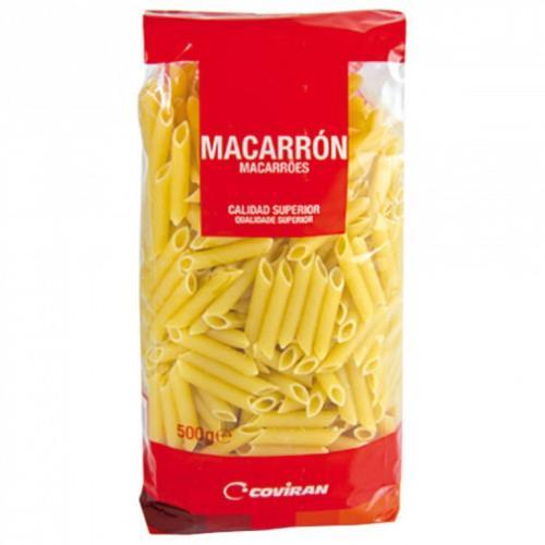Pastas Macarrón (500g) COVIRÁN (Plumas / Penne)