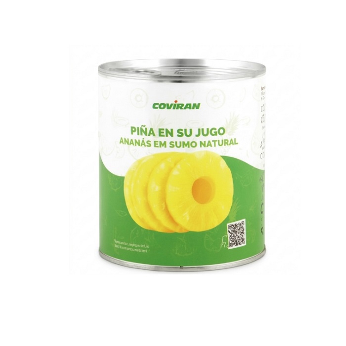 Piña en su Jugo (825 gr) COVIRAN