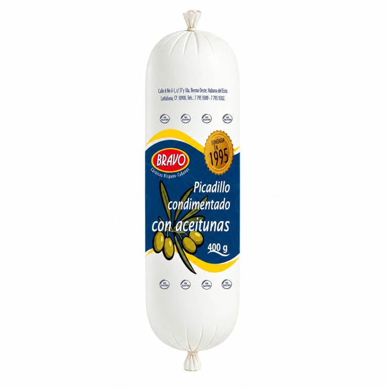 Picadillo Condimentado con Aceitunas (400g) BRAVO