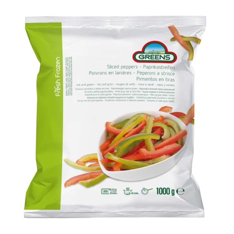 Pimiento Rojo y Verde en toras (1 Kg) D´ARTA