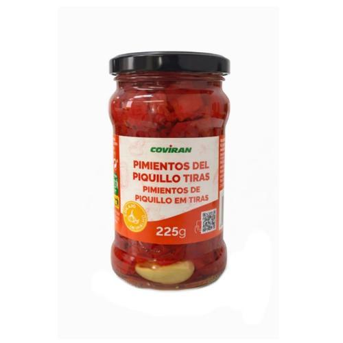 Pimiento del Piquillo con Ajo en Tiras (290g / Esc. 225g) COVIRÁN