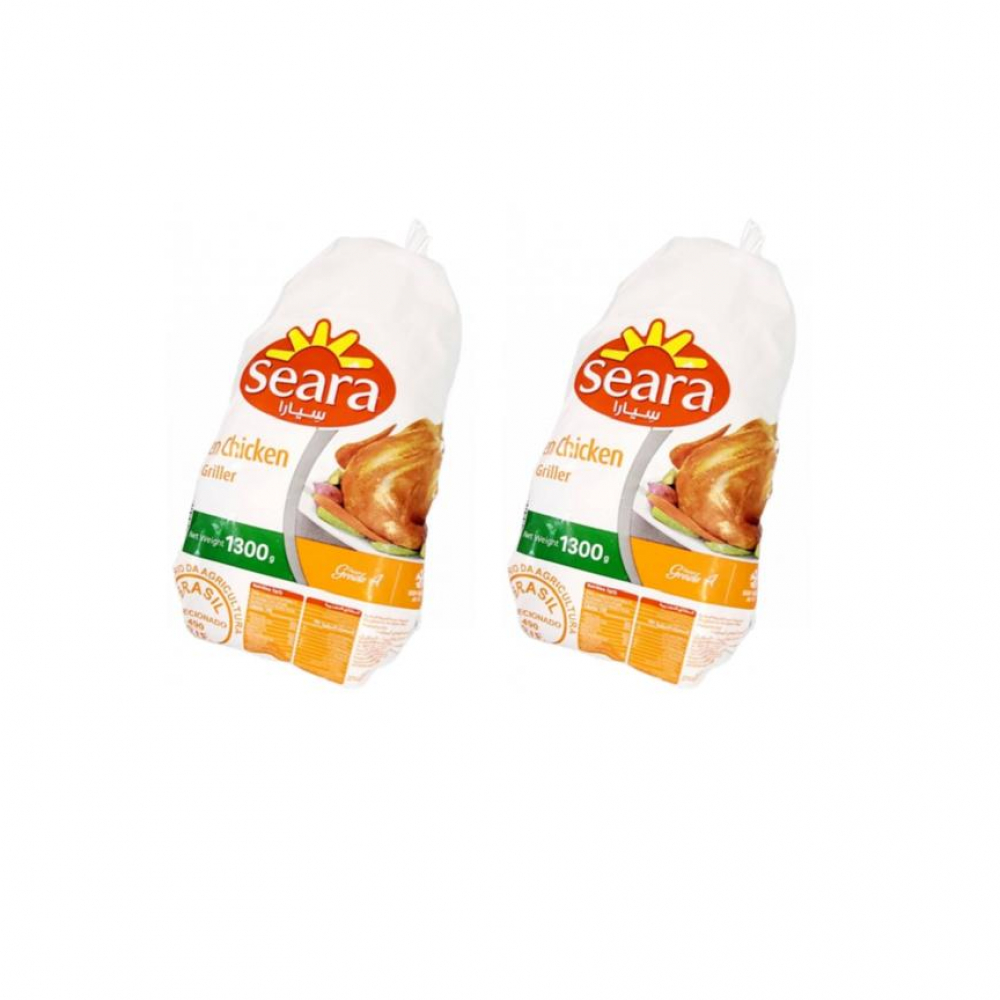 Pollo Entero Seara (2 x 1.3 kg / 2.89 lb)