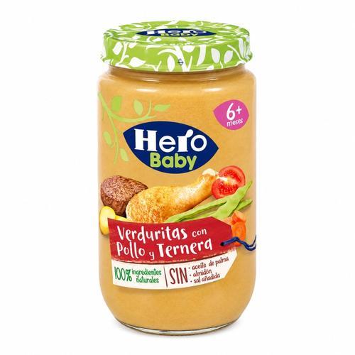 Potito Ternera Pollo Verduras (235g) HERO BABY