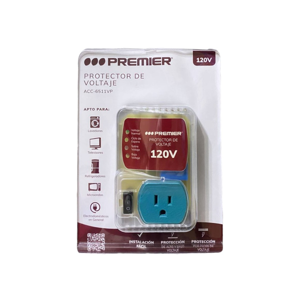 Protector de voltaje 120 V Premier