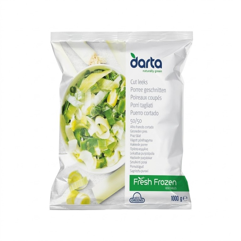 Puerro Cortado Blanco(50%) y Verde(50%) (1kg) D´ARTA