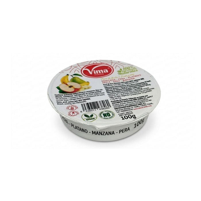 Puré de Manzana-Pera-Plátano (100g) VIMA