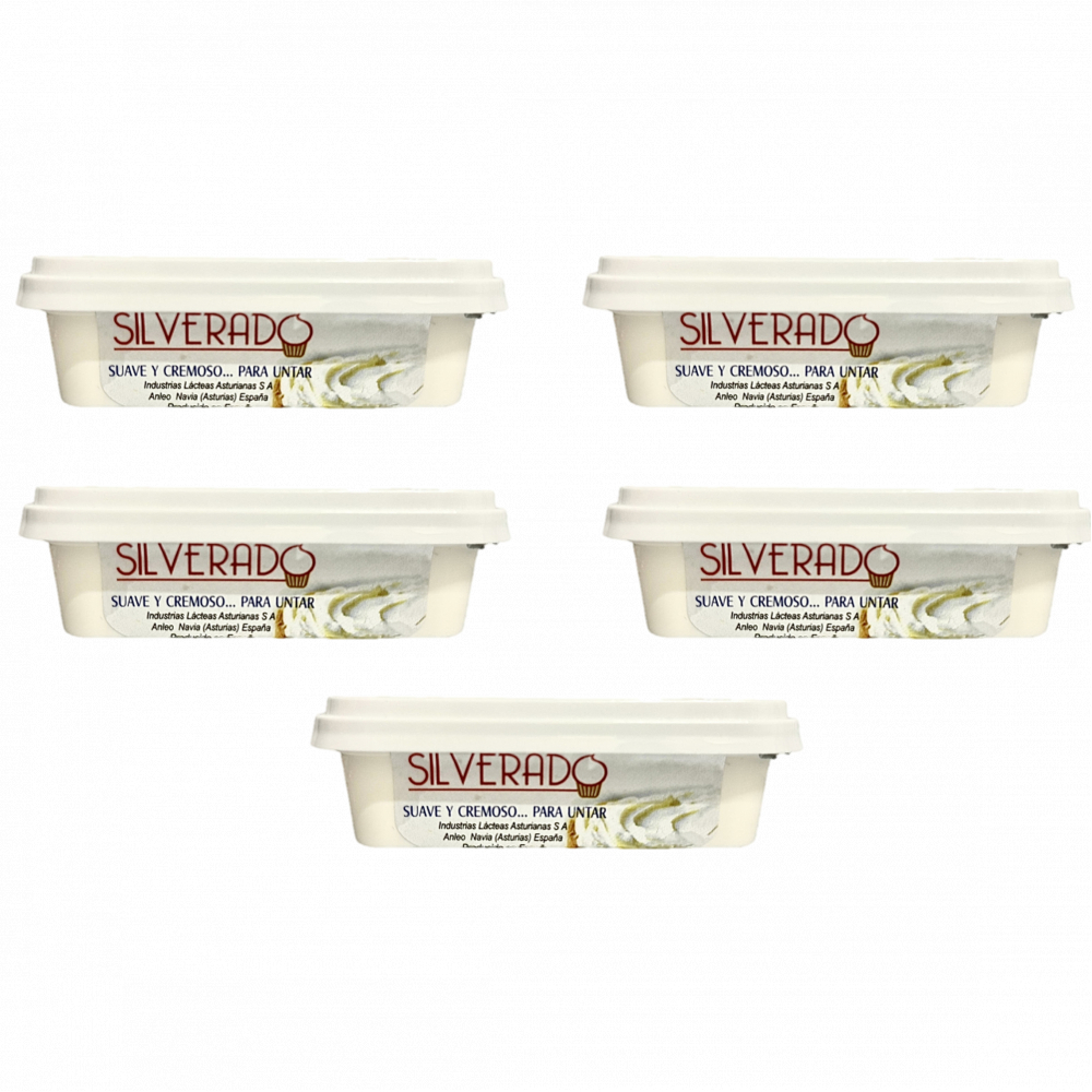 Queso crema Silverado (5 x 200 g / 7.05 oz)
