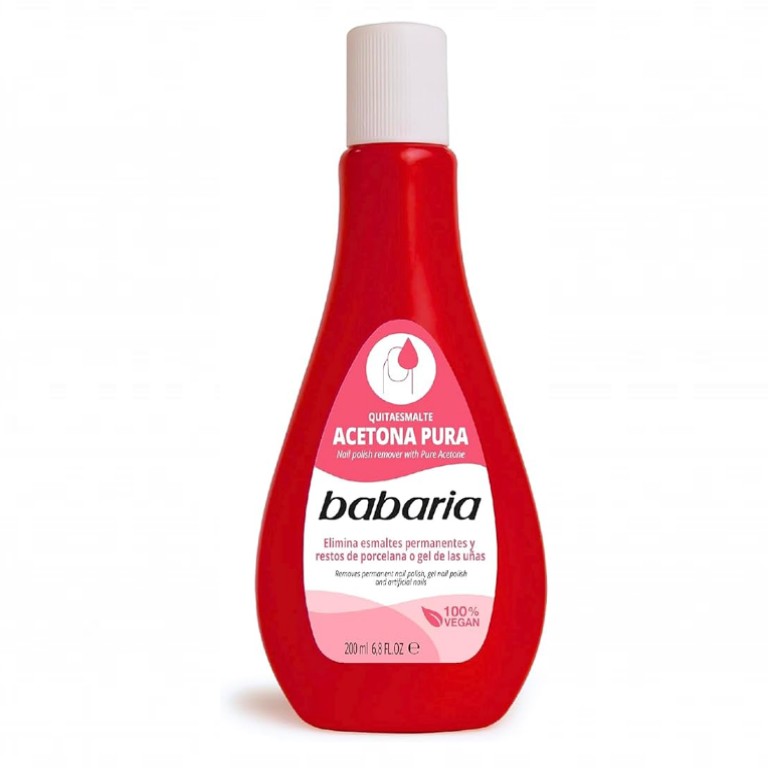 Quitaesmalte Acetona Pura (200ml) BABARIA